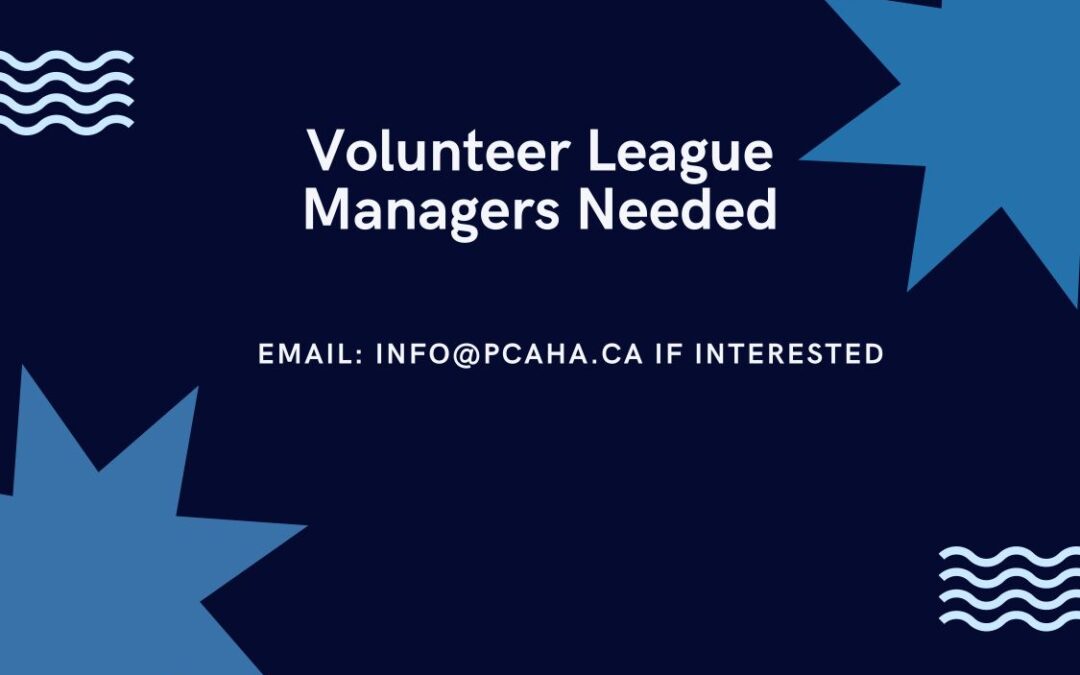 Volunteers League Managers Needed